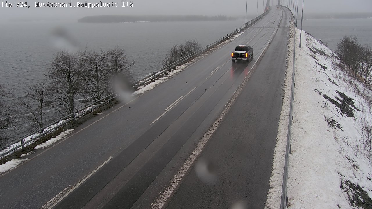 Weather Camera Image Väg 724 Korsholm, Replot, Fjärdskäret, Mustasaari, Pohjanmaa