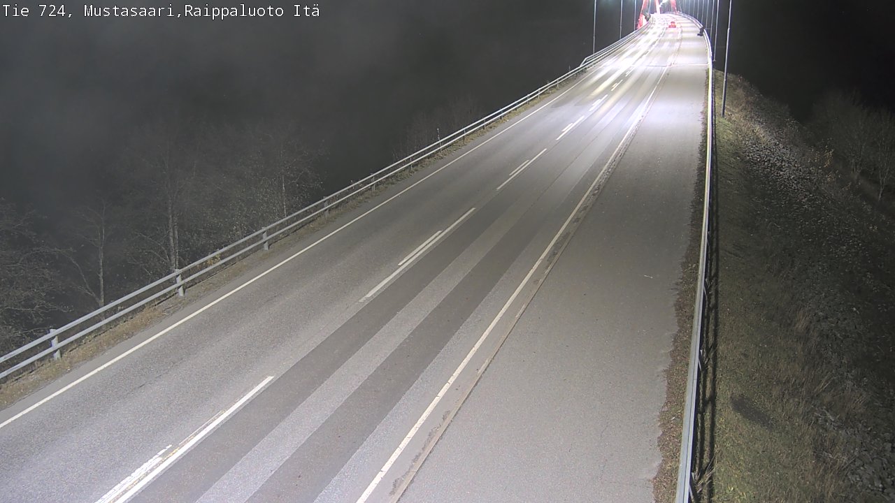 Weather Camera Image Road 724 Mustasaari, Raippaluoto, Fjärdskäret, Mustasaari, Pohjanmaa