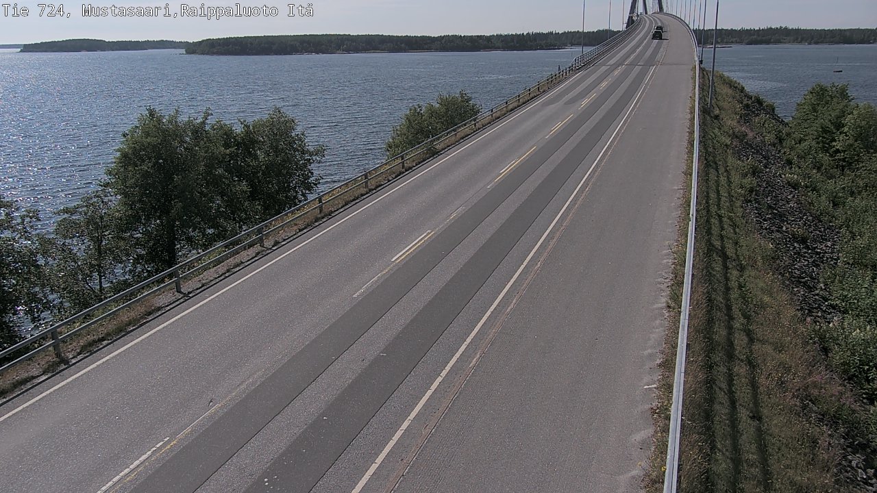 Weather Camera Image Väg 724 Korsholm, Replot, Fjärdskäret, Mustasaari, Pohjanmaa