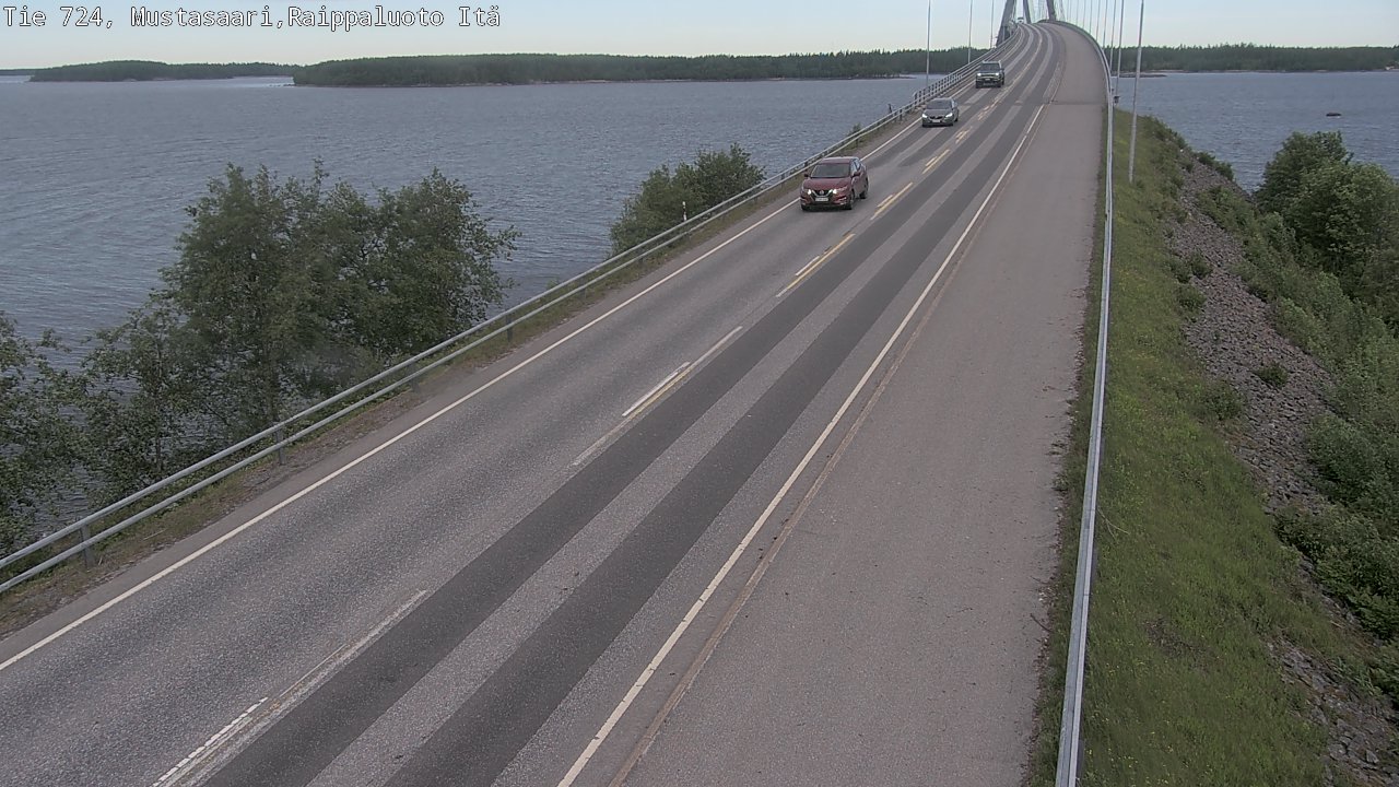 Kelikamerat Kuva Tie 724 Raippaluodonsilta itä, Mustasaari, Pohjanmaa