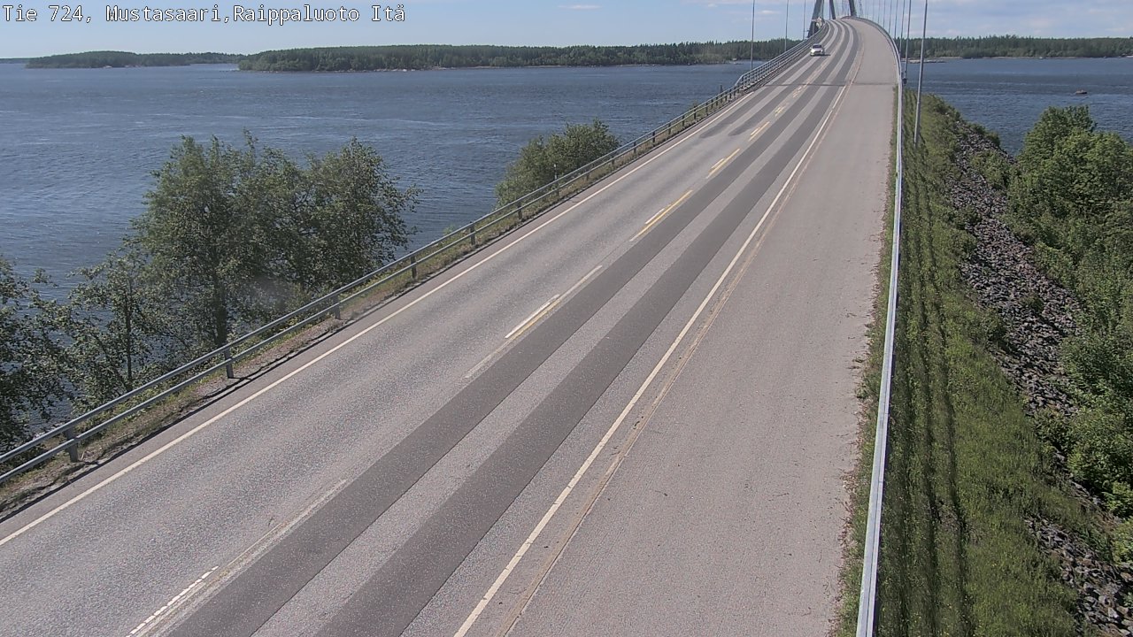 Weather Camera Image Väg 724 Korsholm, Replot, Fjärdskäret, Mustasaari, Pohjanmaa