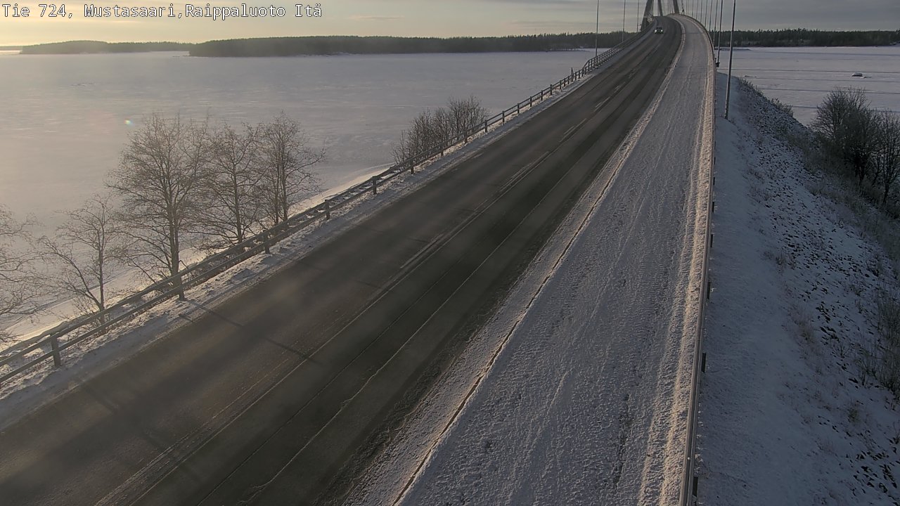 Kelikamerat Kuva Tie 724 Raippaluodonsilta itä, Mustasaari, Pohjanmaa
