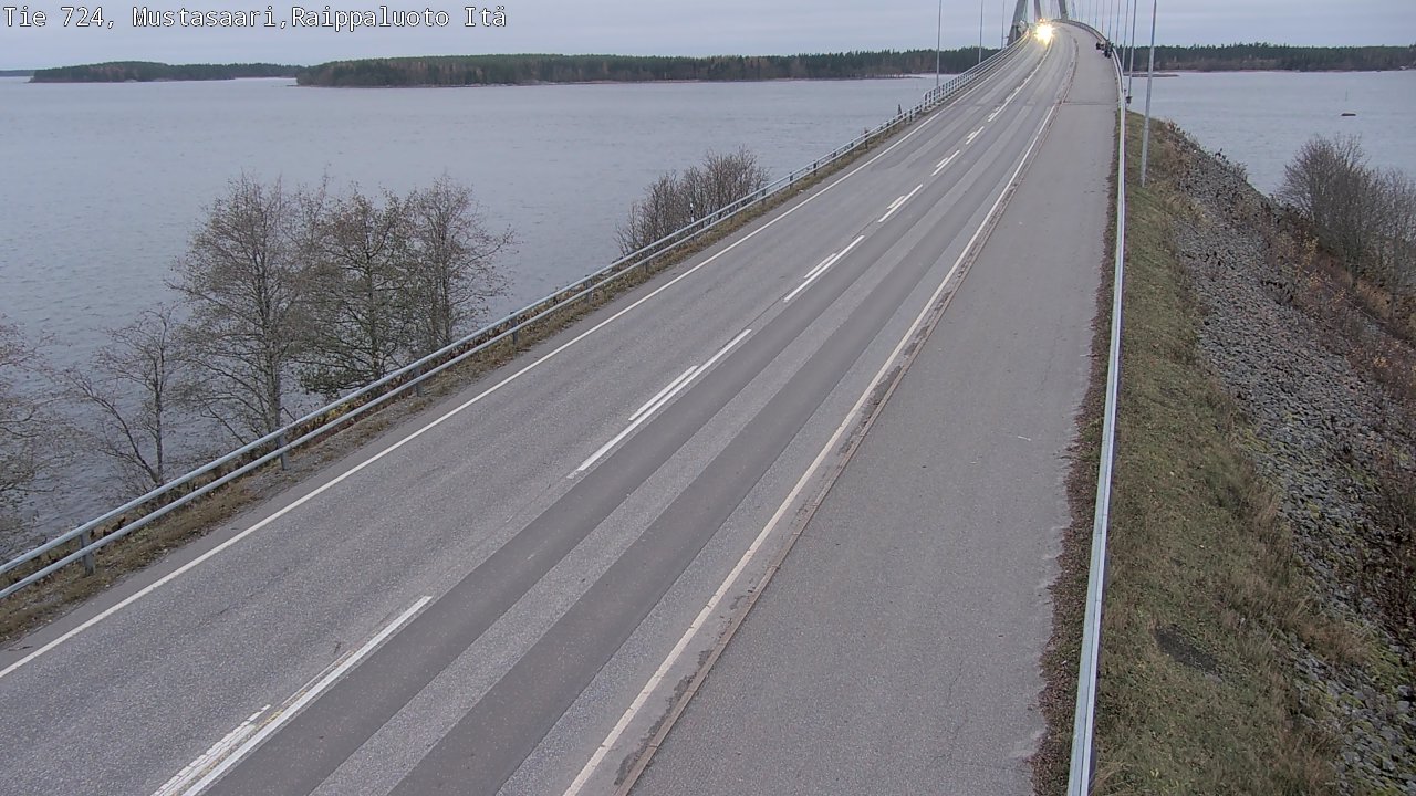 Kelikamerat Kuva Tie 724 Raippaluodonsilta itä, Mustasaari, Pohjanmaa