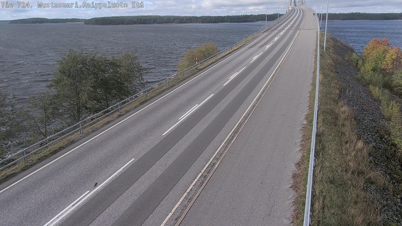 Kelikamerat Kuva Tie 724 Raippaluodonsilta itä, Mustasaari, Pohjanmaa