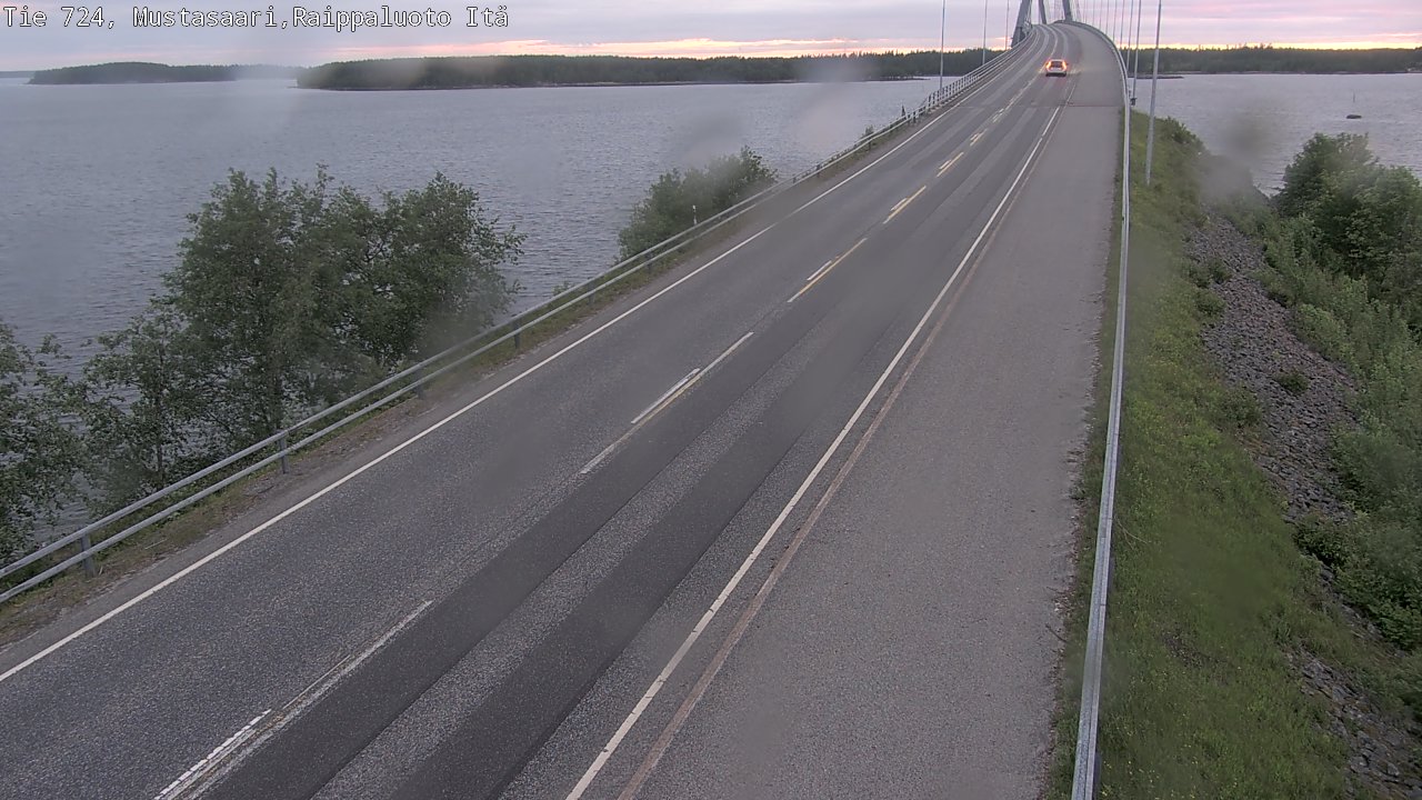 Kelikamerat Kuva Tie 724 Raippaluodonsilta itä, Mustasaari, Pohjanmaa