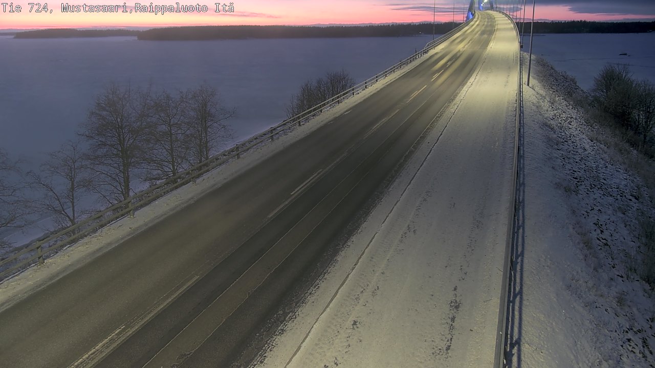 Kelikamerat Kuva Tie 724 Raippaluodonsilta itä, Mustasaari, Pohjanmaa
