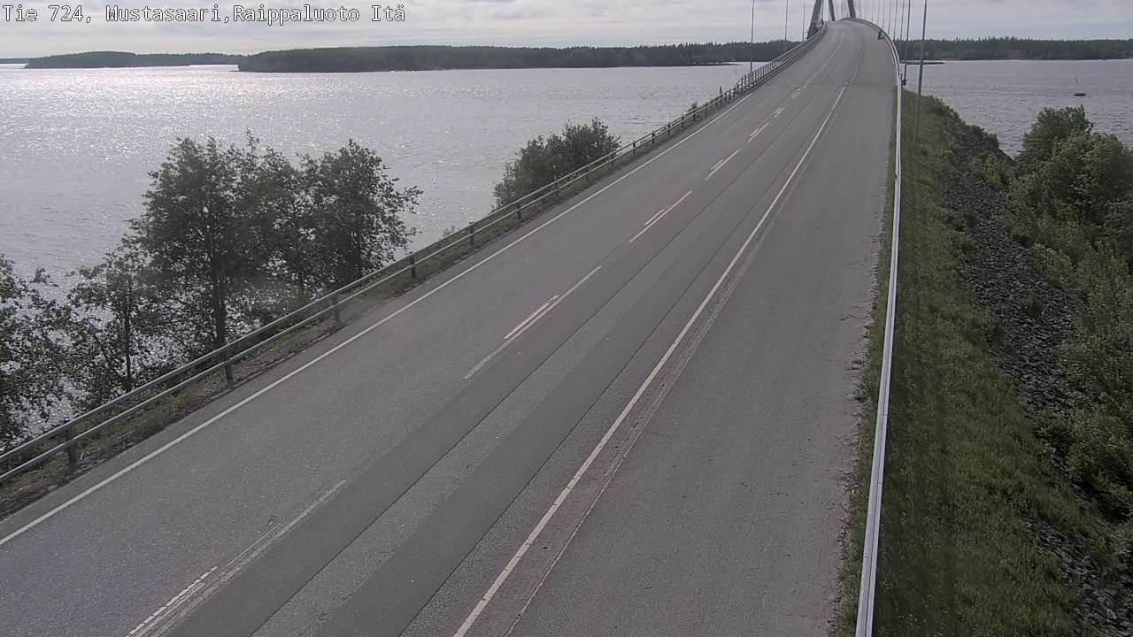 Kelikamerat Kuva Tie 724 Raippaluodonsilta itä, Mustasaari, Pohjanmaa