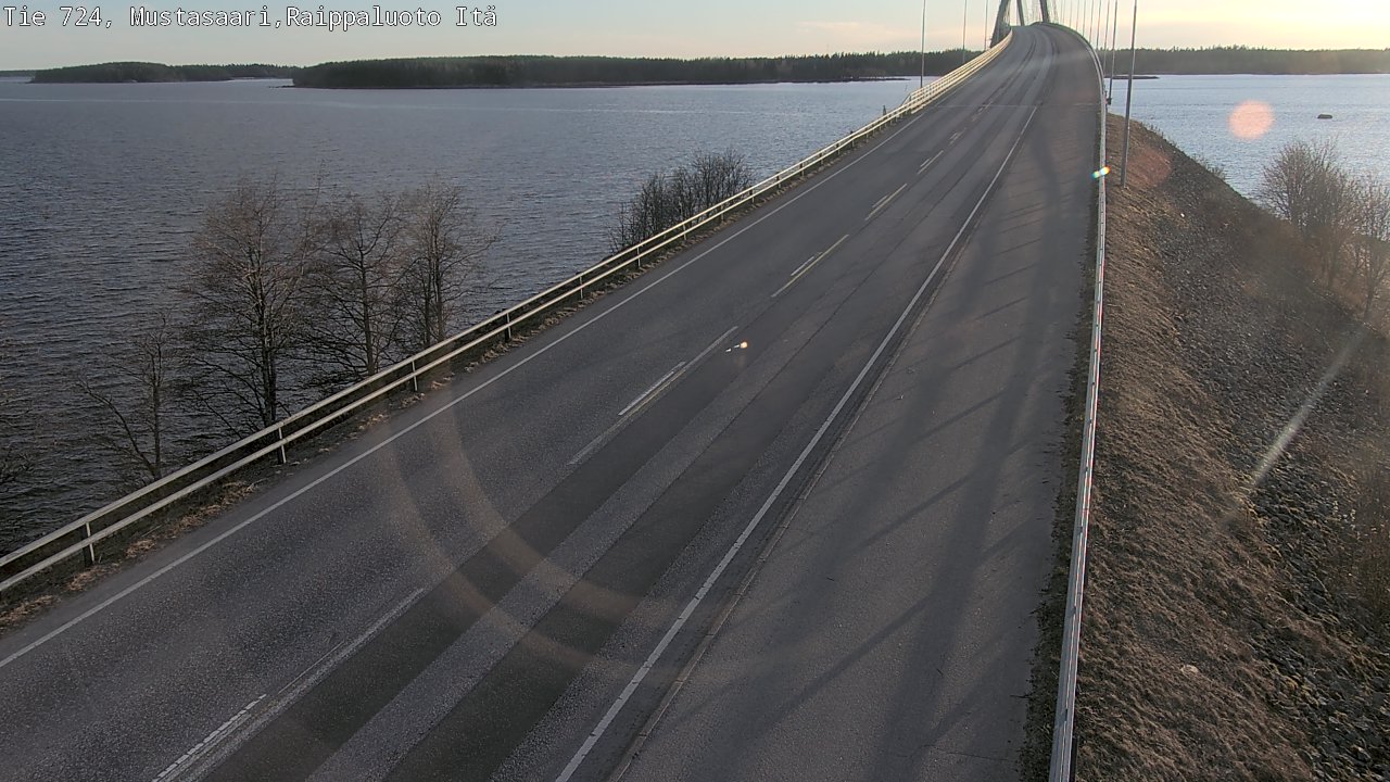 Weather Camera Image Väg 724 Korsholm, Replot, Fjärdskäret, Mustasaari, Pohjanmaa