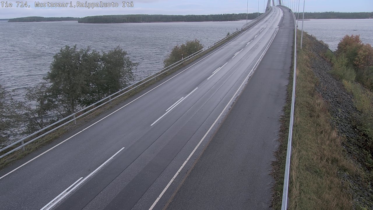 Kelikamerat Kuva Tie 724 Raippaluodonsilta itä, Mustasaari, Pohjanmaa