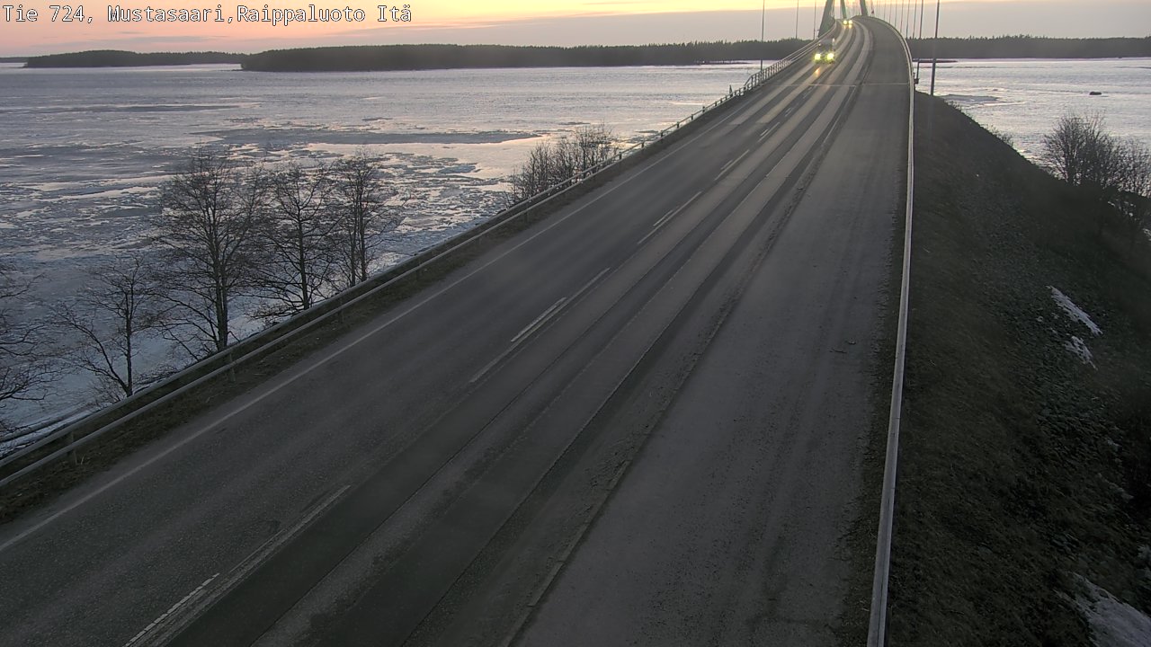 Kelikamerat Kuva Tie 724 Raippaluodonsilta itä, Mustasaari, Pohjanmaa