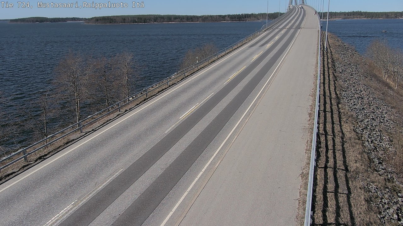 Weather Camera Image Väg 724 Korsholm, Replot, Fjärdskäret, Mustasaari, Pohjanmaa