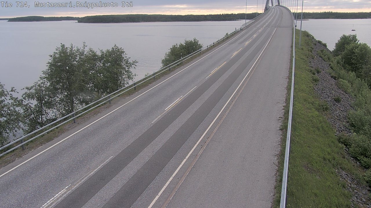 Kelikamerat Kuva Tie 724 Raippaluodonsilta itä, Mustasaari, Pohjanmaa