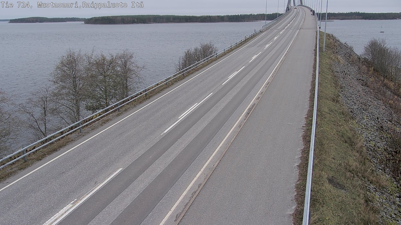 Kelikamerat Kuva Tie 724 Raippaluodonsilta itä, Mustasaari, Pohjanmaa