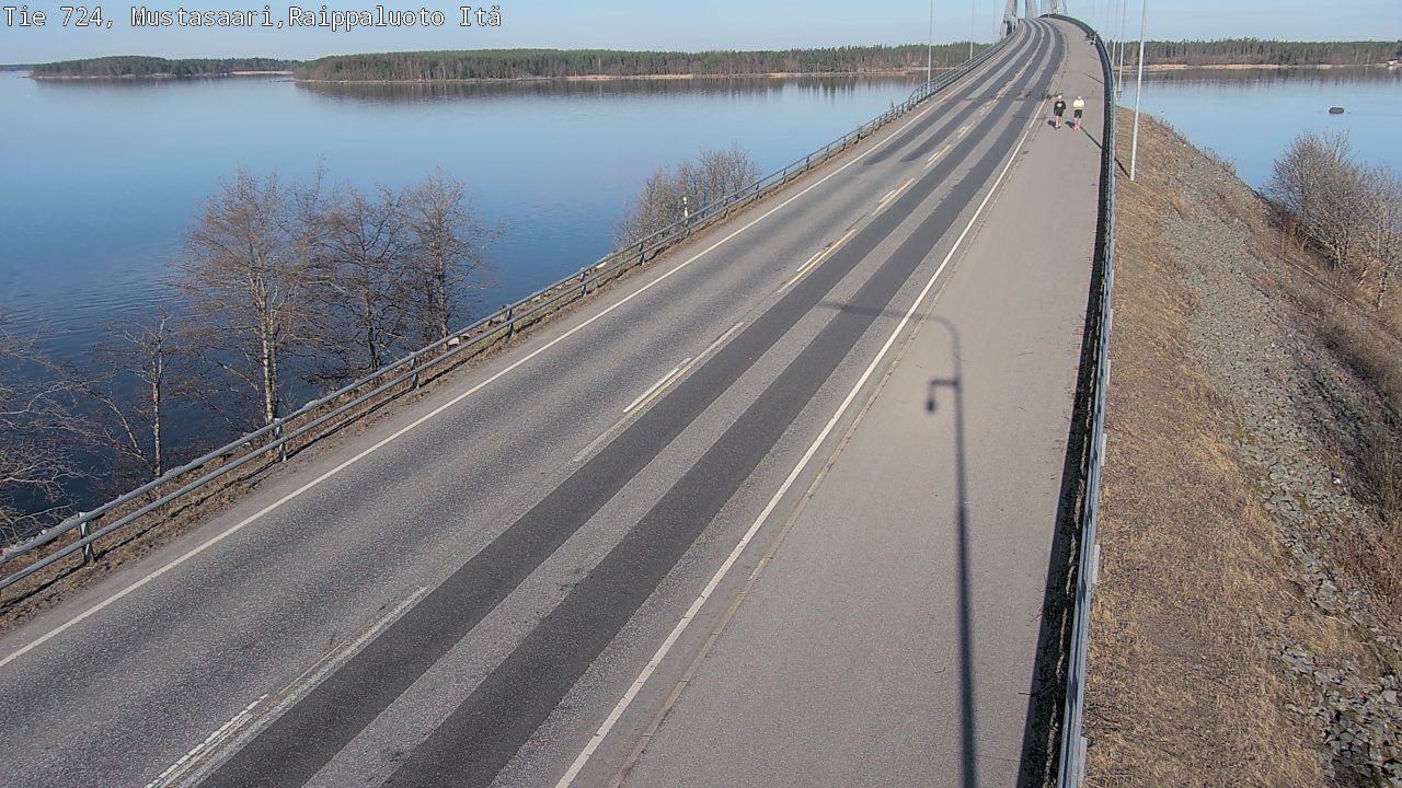 Weather Camera Image Road 724 Mustasaari, Raippaluoto, Fjärdskäret, Mustasaari, Pohjanmaa