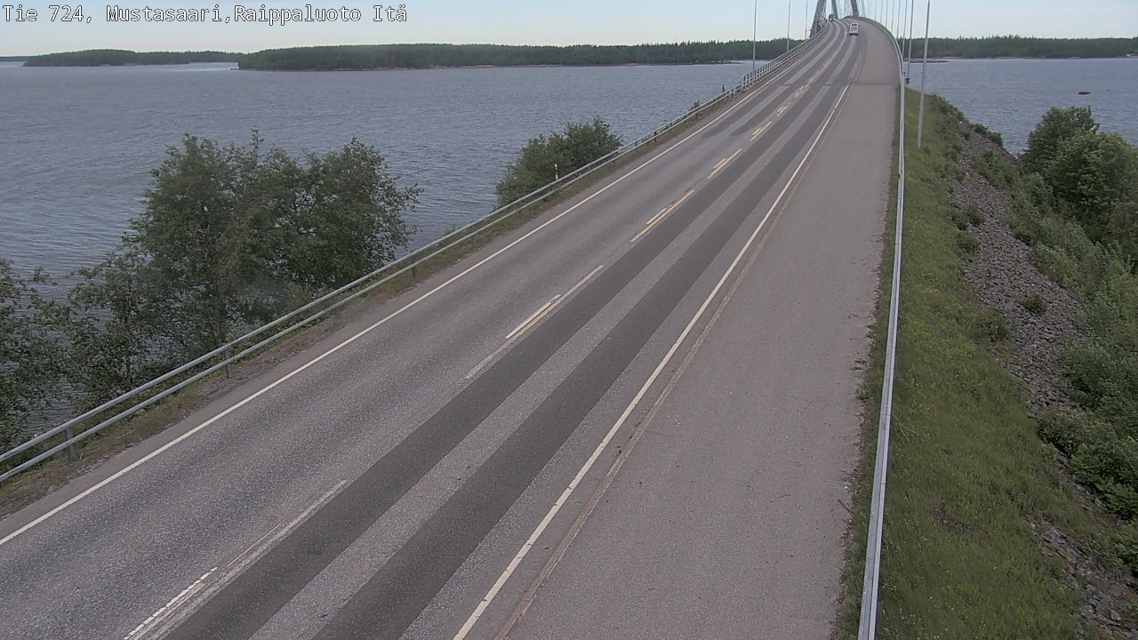 Kelikamerat Kuva Tie 724 Raippaluodonsilta itä, Mustasaari, Pohjanmaa
