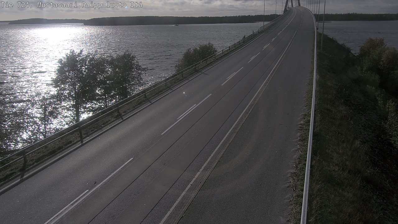 Kelikamerat Kuva Tie 724 Raippaluodonsilta itä, Mustasaari, Pohjanmaa
