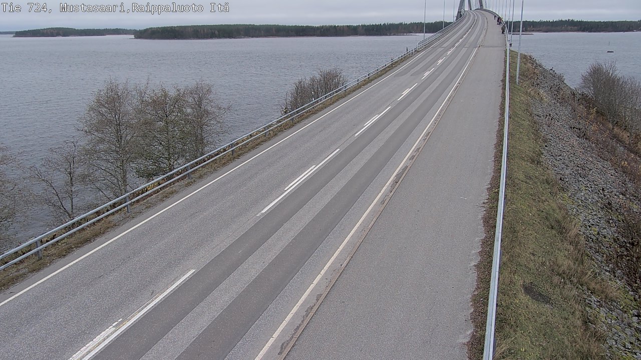 Kelikamerat Kuva Tie 724 Raippaluodonsilta itä, Mustasaari, Pohjanmaa