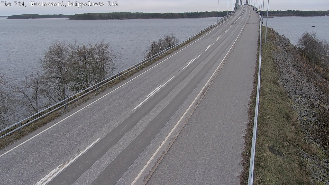 Kelikamerat Kuva Tie 724 Raippaluodonsilta itä, Mustasaari, Pohjanmaa