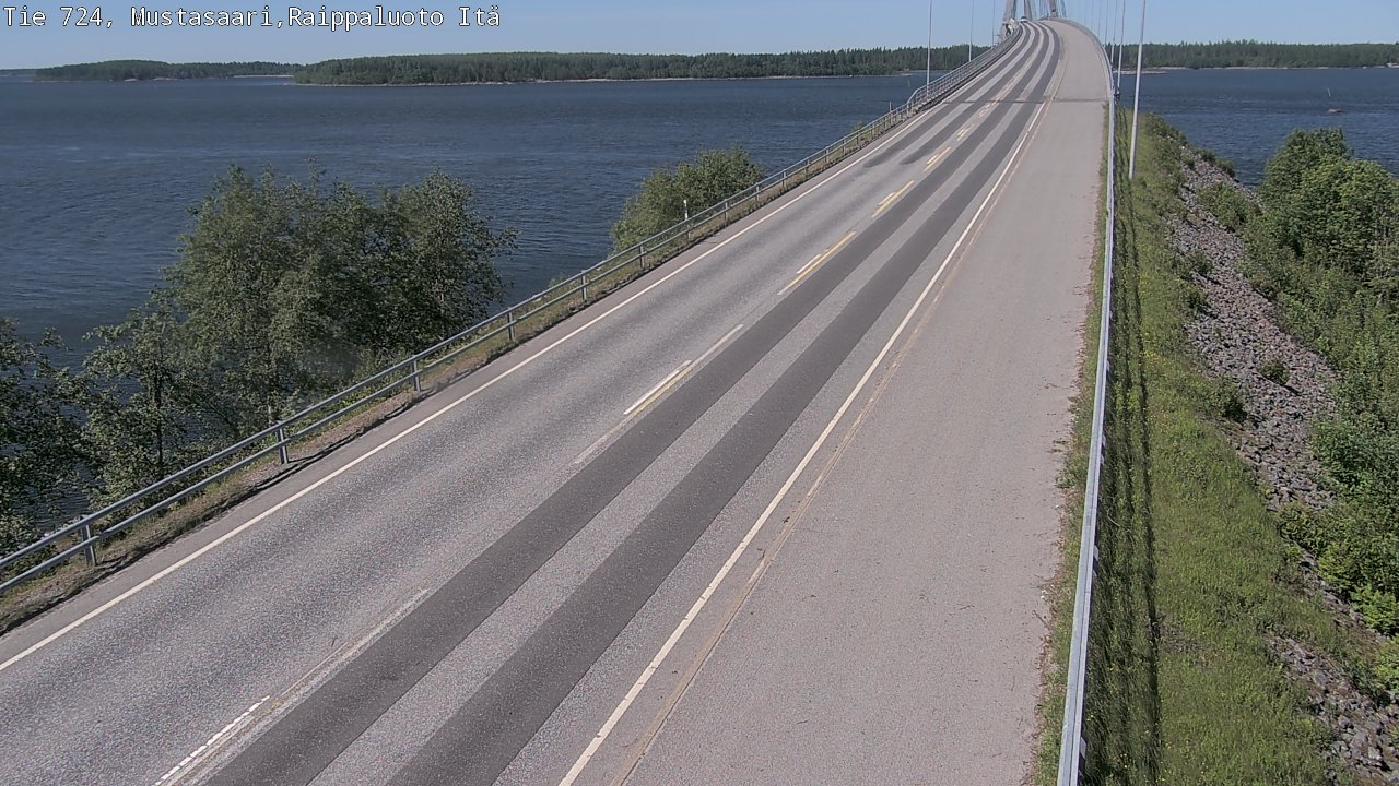 Weather Camera Image Väg 724 Korsholm, Replot, Fjärdskäret, Mustasaari, Pohjanmaa
