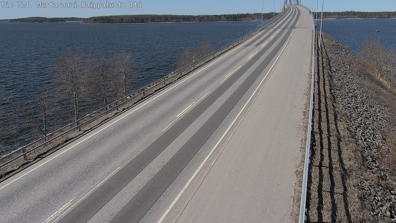 Weather Camera Image Väg 724 Korsholm, Replot, Fjärdskäret, Mustasaari, Pohjanmaa