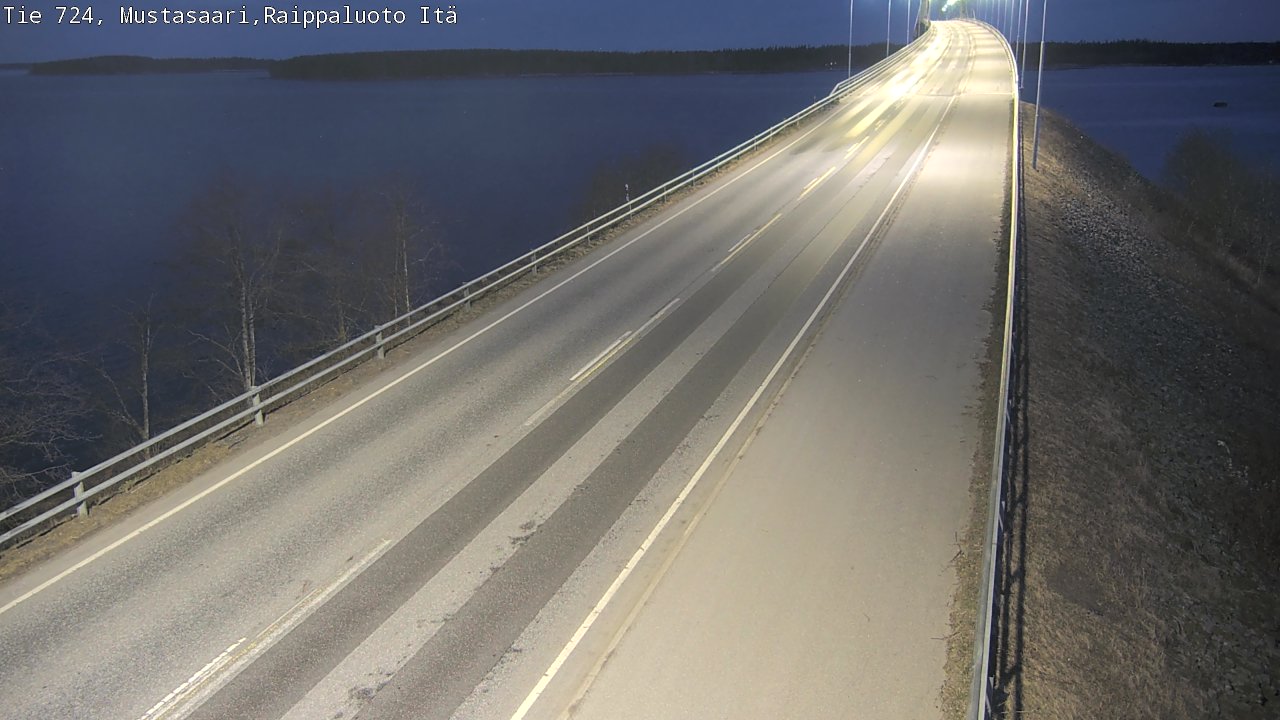Kelikamerat Kuva Tie 724 Raippaluodonsilta itä, Mustasaari, Pohjanmaa
