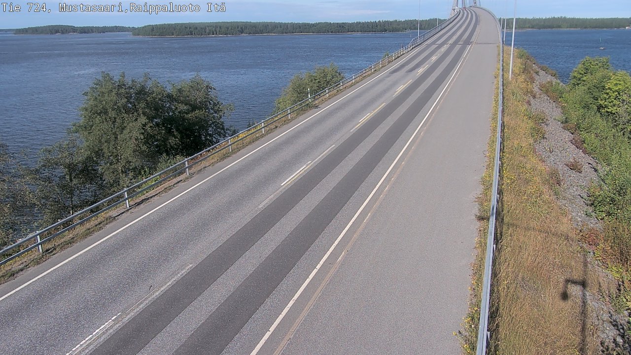 Kelikamerat Kuva Tie 724 Raippaluodonsilta itä, Mustasaari, Pohjanmaa