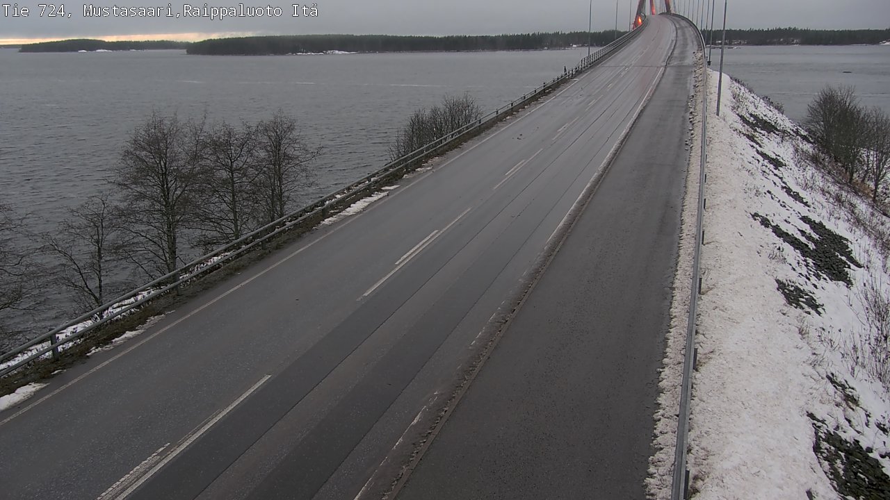 Weather Camera Image Väg 724 Korsholm, Replot, Fjärdskäret, Mustasaari, Pohjanmaa