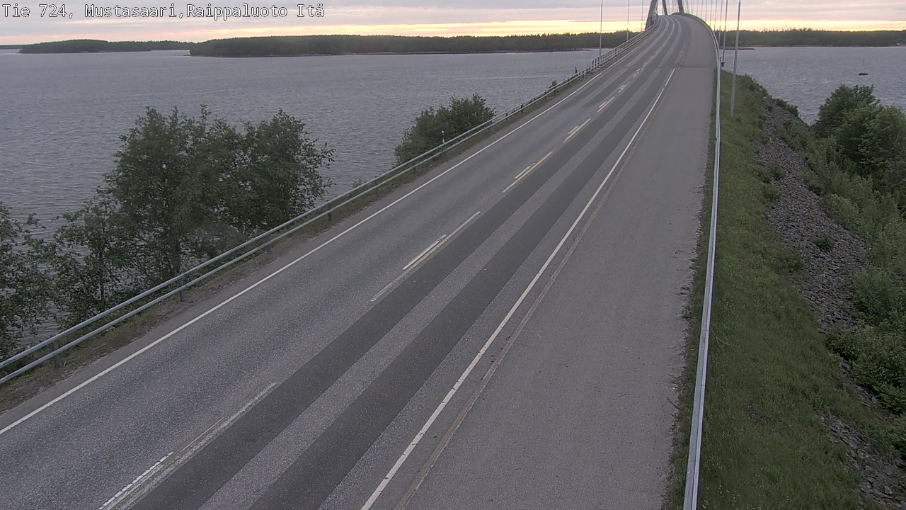 Kelikamerat Kuva Tie 724 Raippaluodonsilta itä, Mustasaari, Pohjanmaa