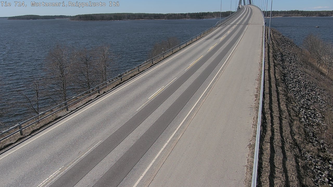 Weather Camera Image Väg 724 Korsholm, Replot, Fjärdskäret, Mustasaari, Pohjanmaa