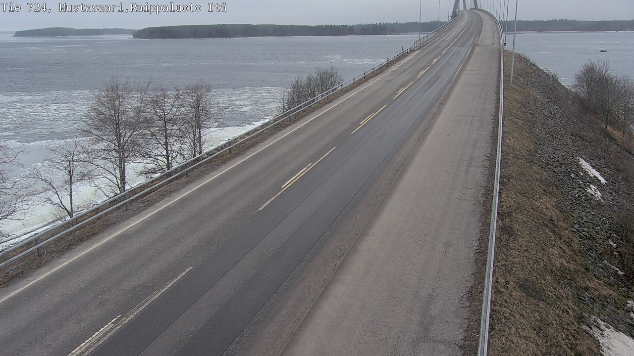 Weather Camera Image Väg 724 Korsholm, Replot, Fjärdskäret, Mustasaari, Pohjanmaa