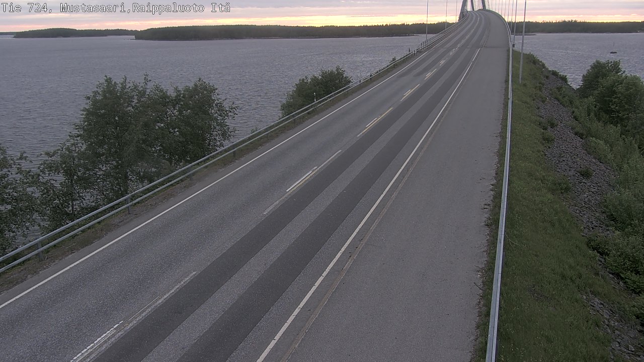 Kelikamerat Kuva Tie 724 Raippaluodonsilta itä, Mustasaari, Pohjanmaa