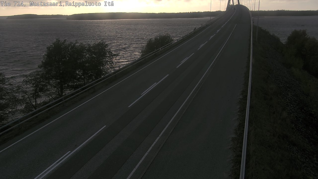 Kelikamerat Kuva Tie 724 Raippaluodonsilta itä, Mustasaari, Pohjanmaa