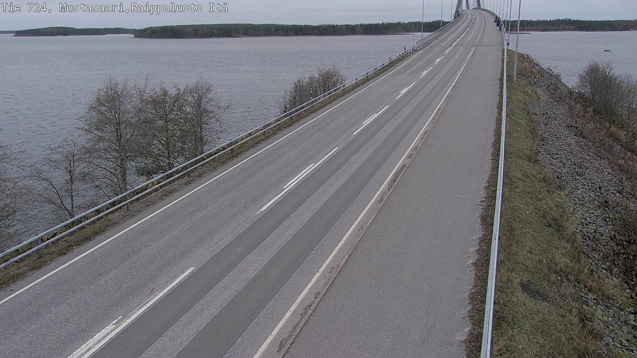 Kelikamerat Kuva Tie 724 Raippaluodonsilta itä, Mustasaari, Pohjanmaa