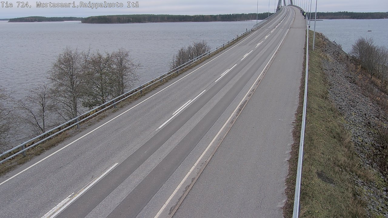 Kelikamerat Kuva Tie 724 Raippaluodonsilta itä, Mustasaari, Pohjanmaa