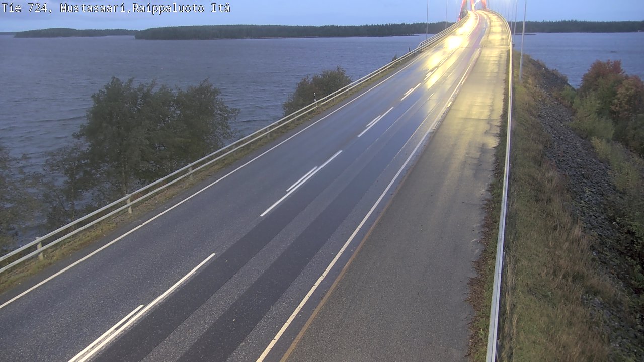Kelikamerat Kuva Tie 724 Raippaluodonsilta itä, Mustasaari, Pohjanmaa