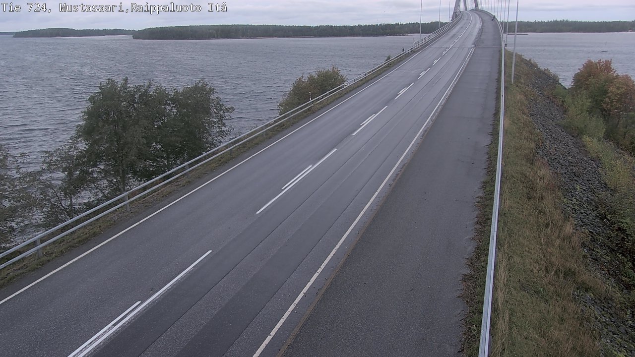 Kelikamerat Kuva Tie 724 Raippaluodonsilta itä, Mustasaari, Pohjanmaa