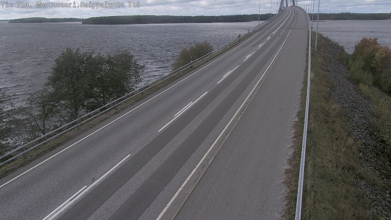 Kelikamerat Kuva Tie 724 Raippaluodonsilta itä, Mustasaari, Pohjanmaa