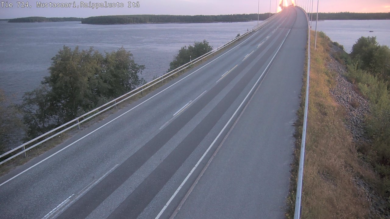 Kelikamerat Kuva Tie 724 Raippaluodonsilta itä, Mustasaari, Pohjanmaa