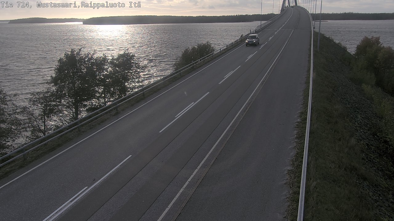 Kelikamerat Kuva Tie 724 Raippaluodonsilta itä, Mustasaari, Pohjanmaa