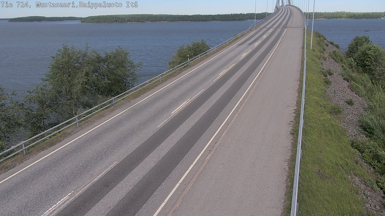 Kelikamerat Kuva Tie 724 Raippaluodonsilta itä, Mustasaari, Pohjanmaa