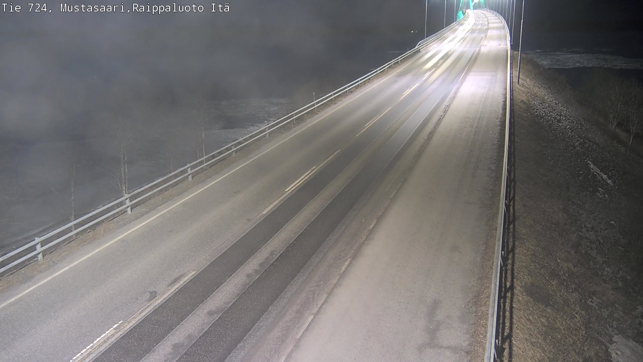 Weather Camera Image Road 724 Mustasaari, Raippaluoto, Fjärdskäret, Mustasaari, Pohjanmaa
