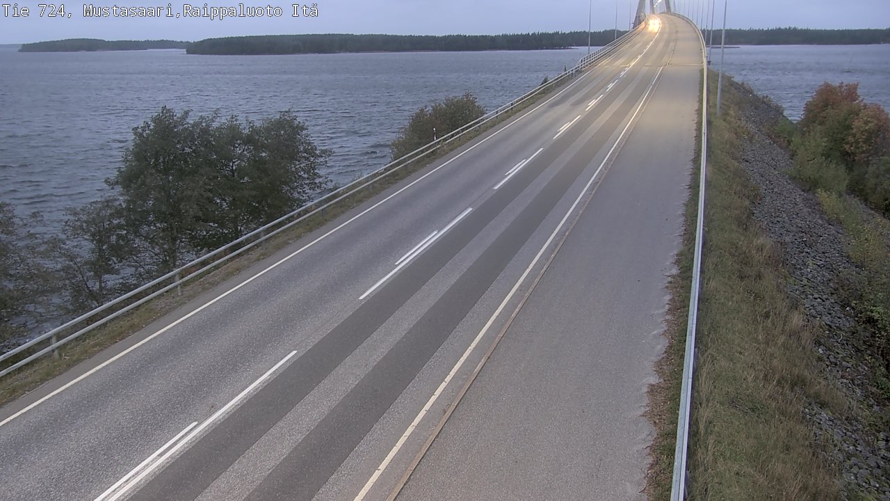 Kelikamerat Kuva Tie 724 Raippaluodonsilta itä, Mustasaari, Pohjanmaa