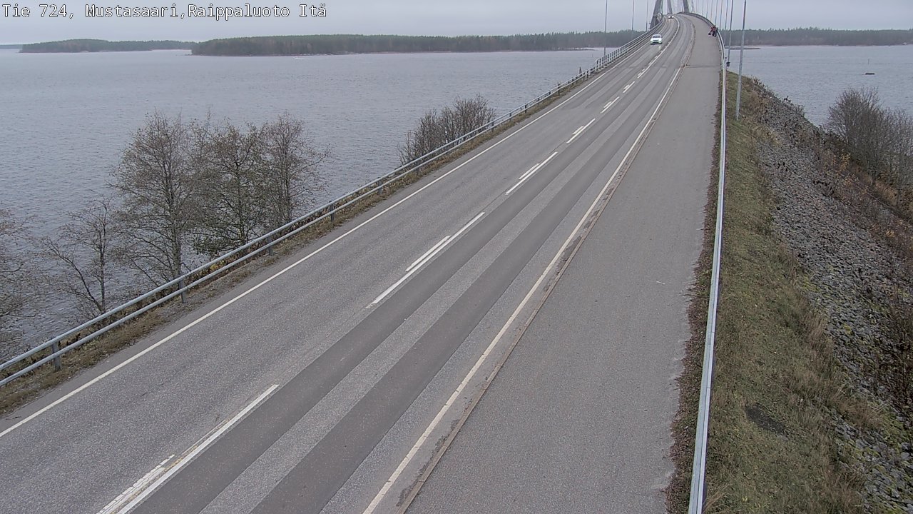 Kelikamerat Kuva Tie 724 Raippaluodonsilta itä, Mustasaari, Pohjanmaa
