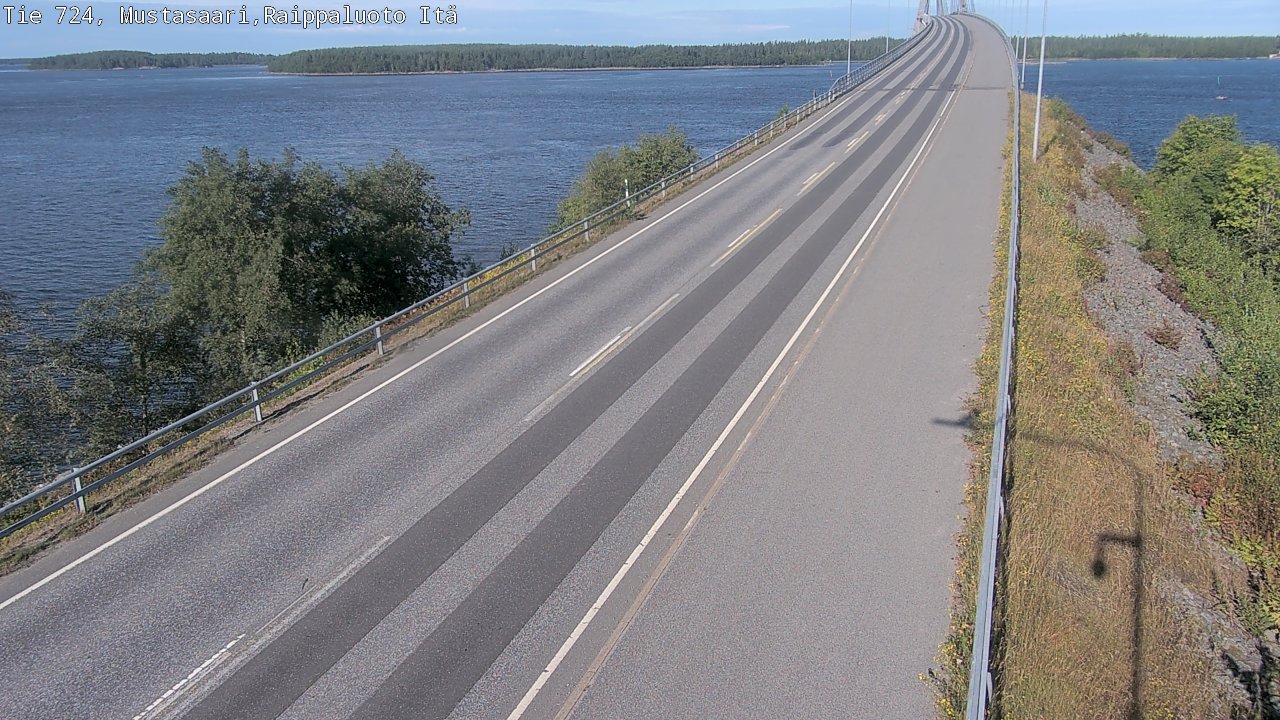 Kelikamerat Kuva Tie 724 Raippaluodonsilta itä, Mustasaari, Pohjanmaa