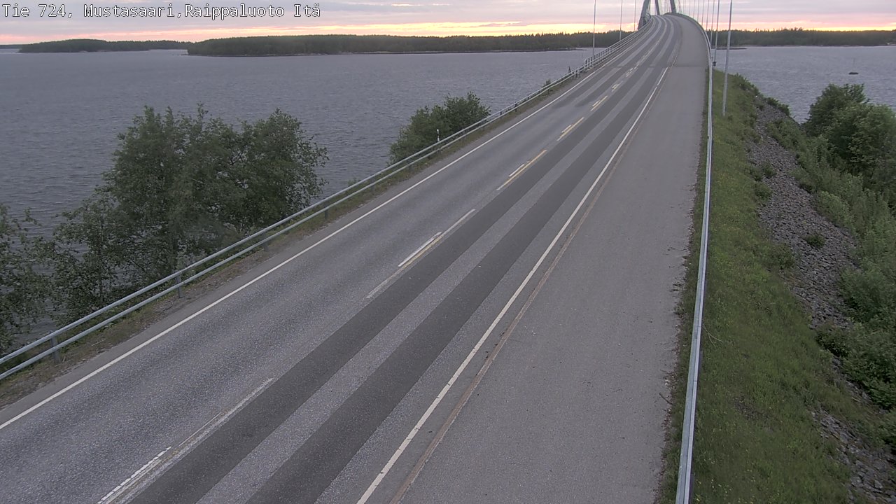 Kelikamerat Kuva Tie 724 Raippaluodonsilta itä, Mustasaari, Pohjanmaa