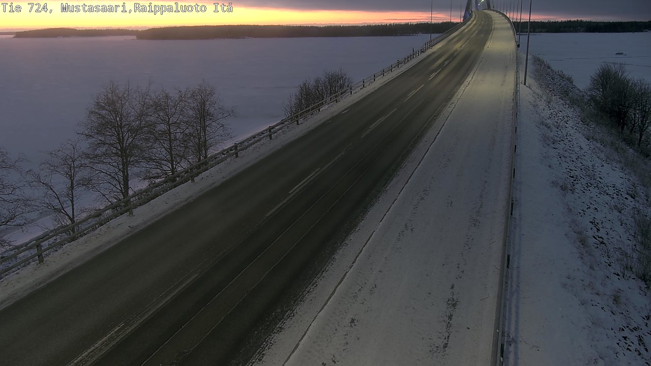 Kelikamerat Kuva Tie 724 Raippaluodonsilta itä, Mustasaari, Pohjanmaa