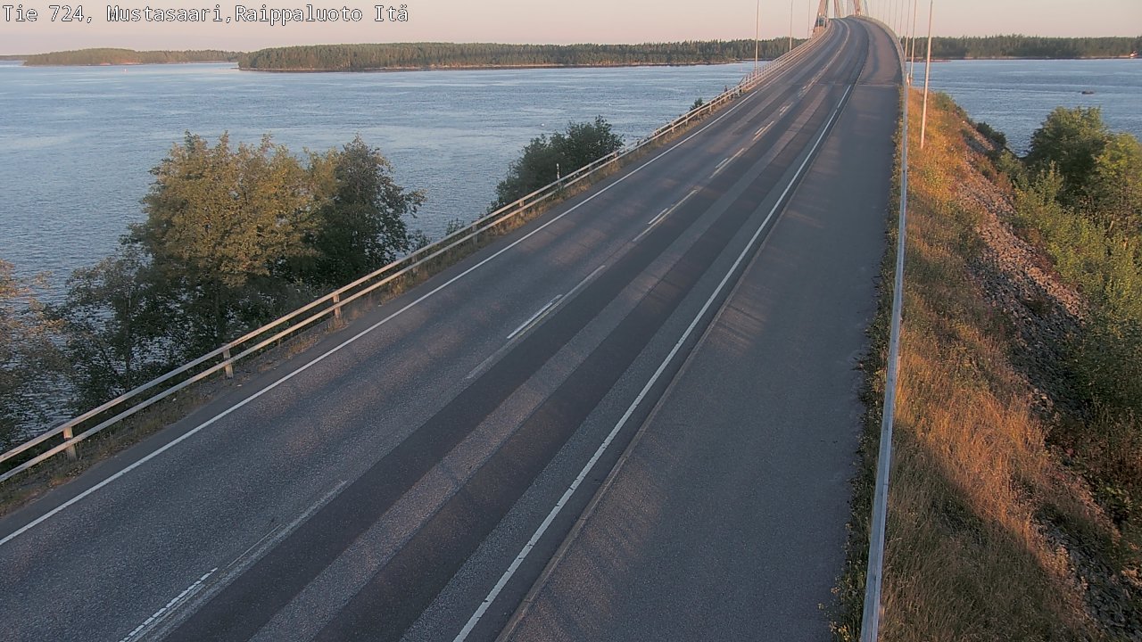 Kelikamerat Kuva Tie 724 Raippaluodonsilta itä, Mustasaari, Pohjanmaa