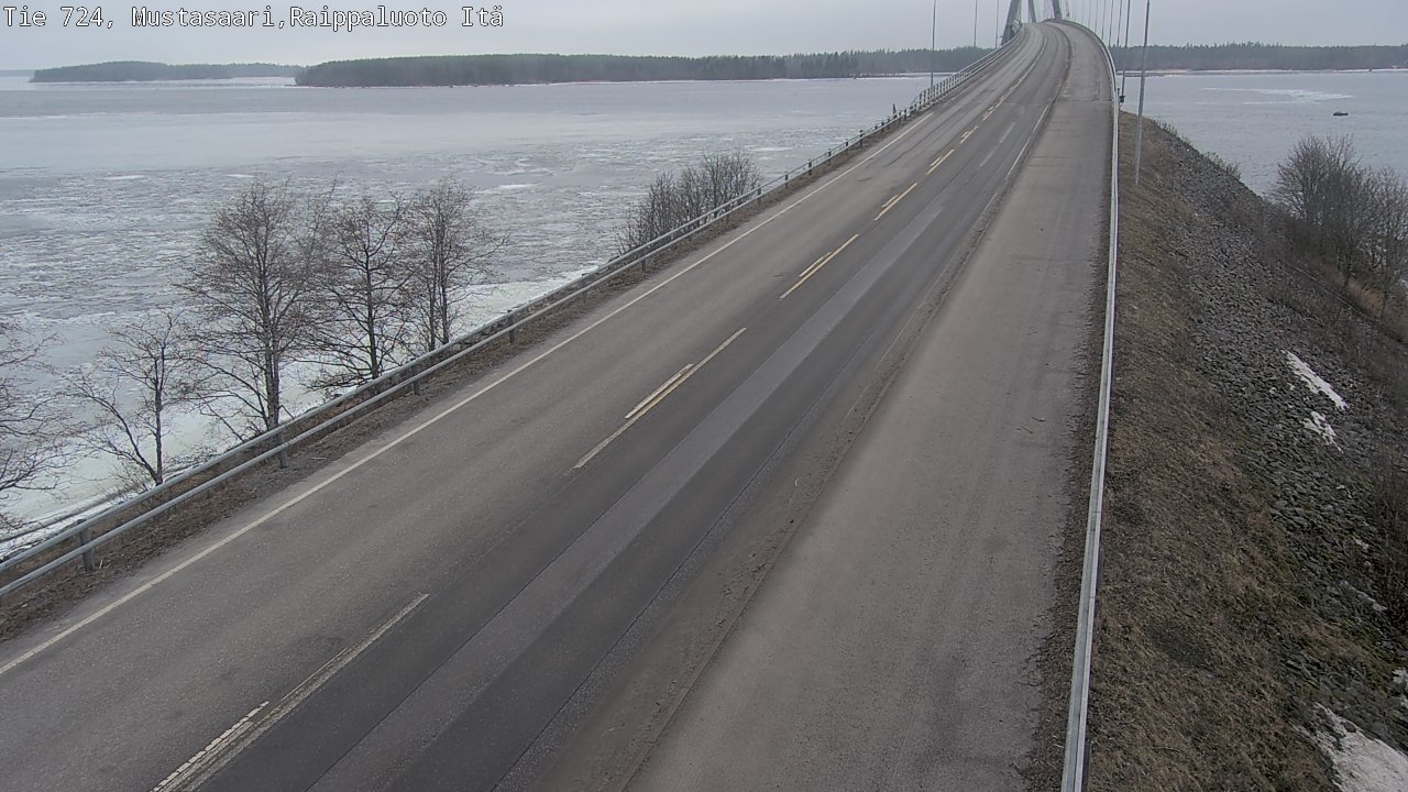 Weather Camera Image Väg 724 Korsholm, Replot, Fjärdskäret, Mustasaari, Pohjanmaa
