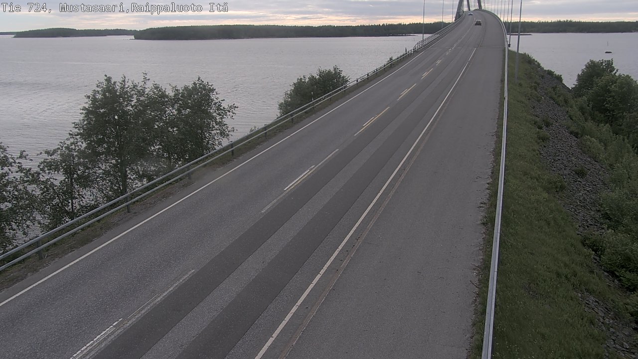 Kelikamerat Kuva Tie 724 Raippaluodonsilta itä, Mustasaari, Pohjanmaa