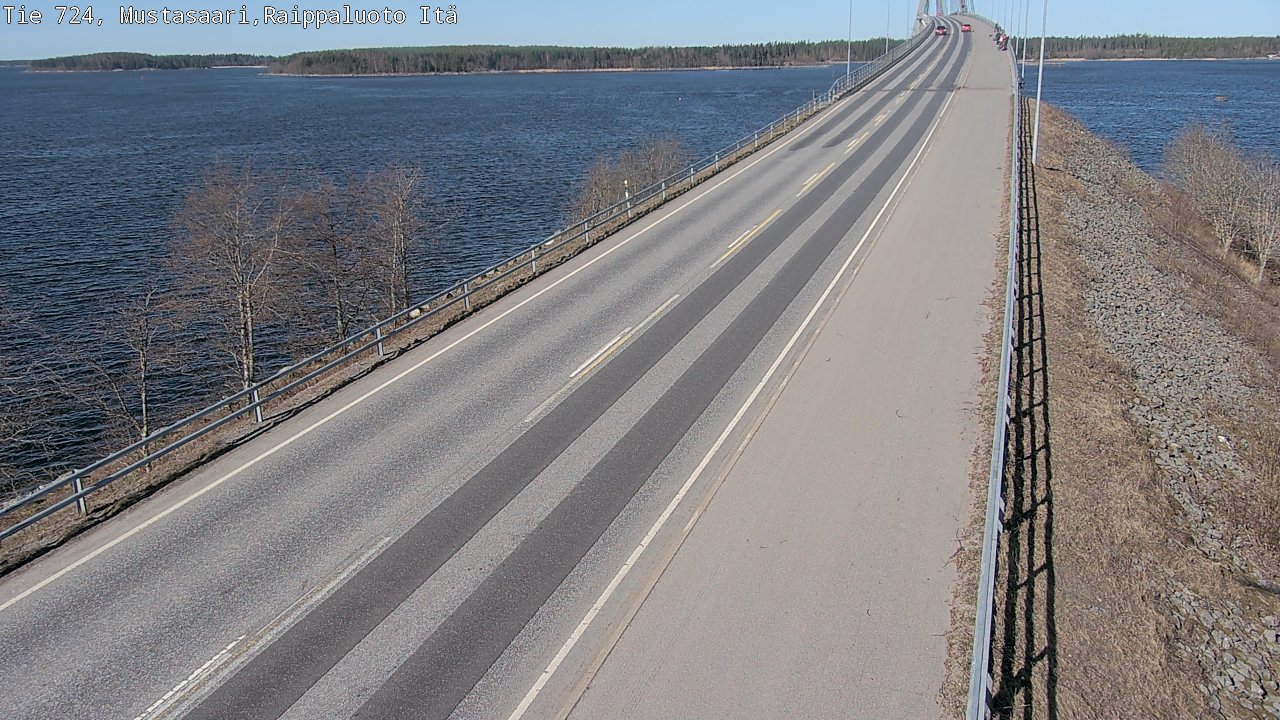 Weather Camera Image Väg 724 Korsholm, Replot, Fjärdskäret, Mustasaari, Pohjanmaa